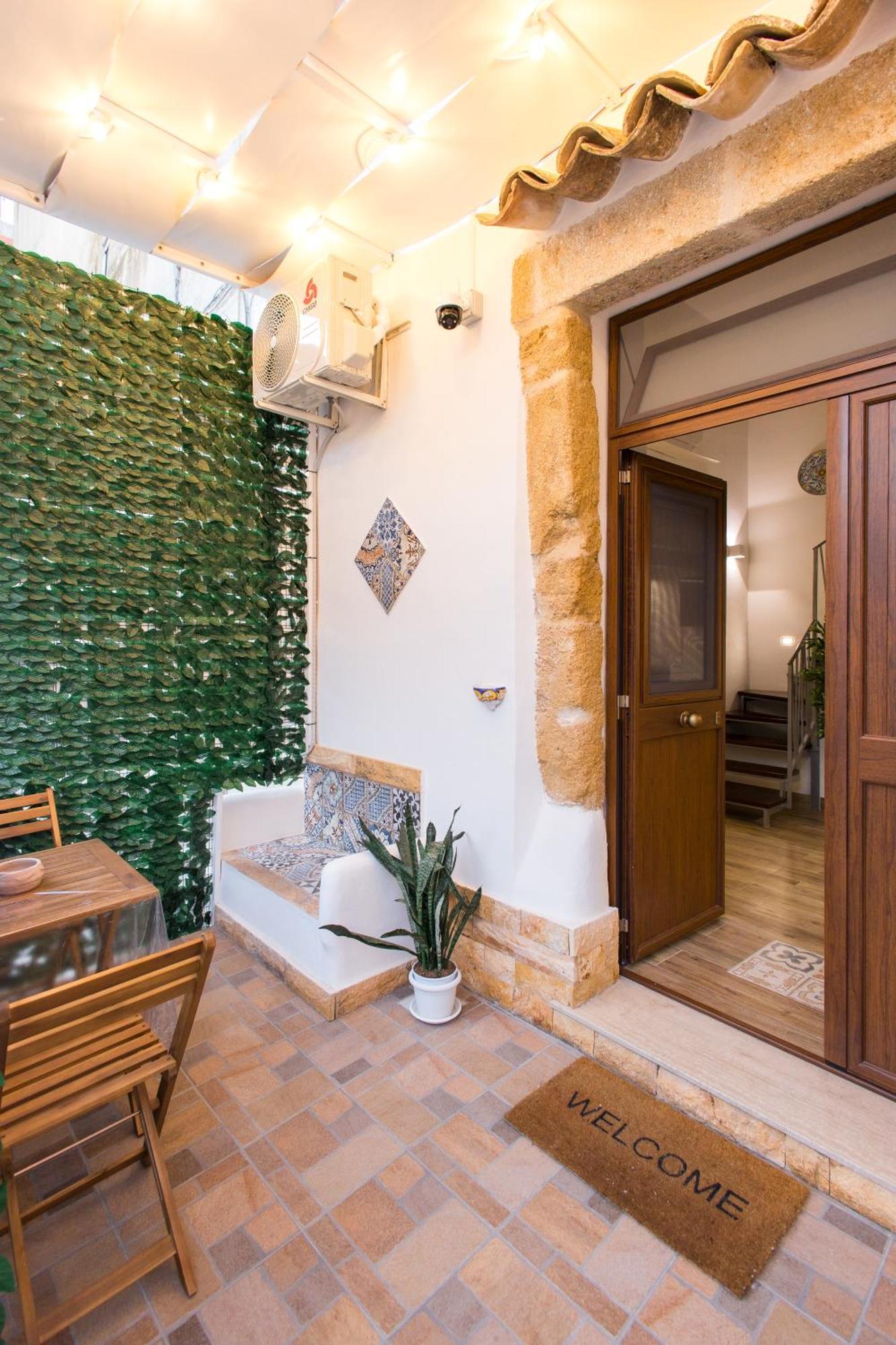 Centro Storico Sciacca - Casa Di Pisa Cortile Termine Villa Eksteriør billede