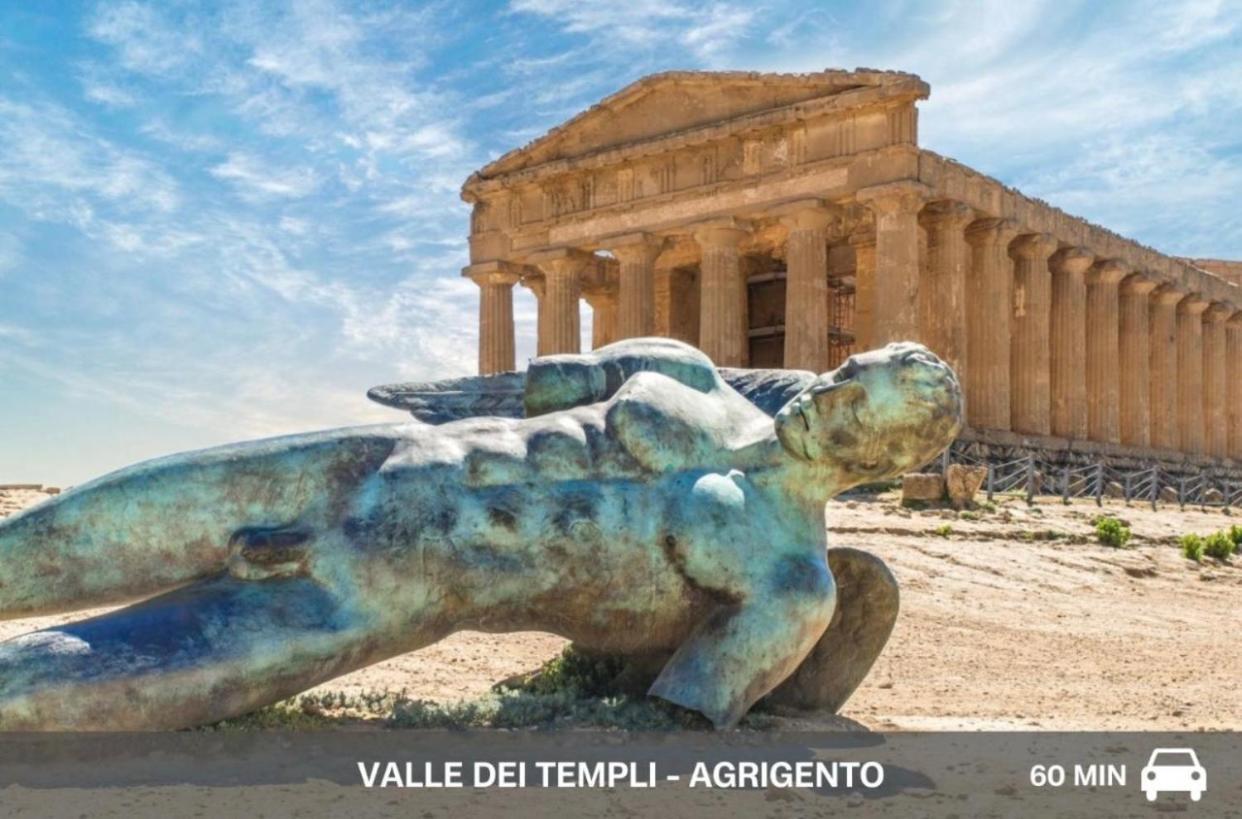 Centro Storico Sciacca - Casa Di Pisa Cortile Termine Villa Eksteriør billede